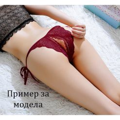 Чувствени бикини отворени модел 5255 от Via Vendiz в черно