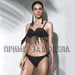Елегантен бански костюм в две части модел 6019 от Via Vendiz в цвят син